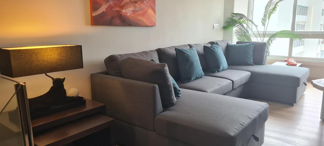 Ferienwohnung Duplex Centrico Con Vistas Al Mar Vigo Exterior foto